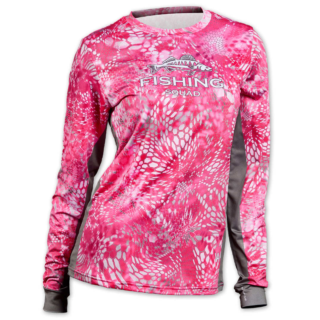 Джерси женская Veduta Reptile Skin Fluo Pink UPF50+