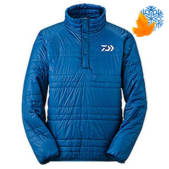 Daiwa Primaloft Half Zip Up Jacket Blue 2XL DJ 5104