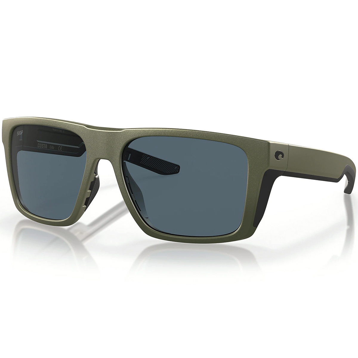 Очки поляризационные Costa Lido 580P (Moss Metallic/Gray 580P)