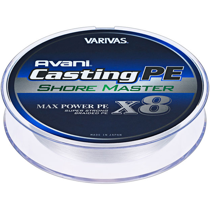 Шнур Varivas Avani Casting PE MAX Power x8 Shore Master 200m