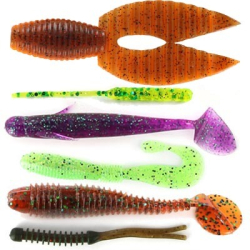 Силиконовые приманки Tsuribito