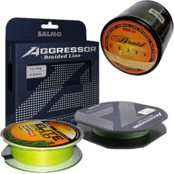 Шнуры плетеные Salmo