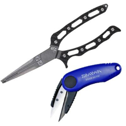 Кусачки, плоскогубцы, ножницы и наборы Daiwa