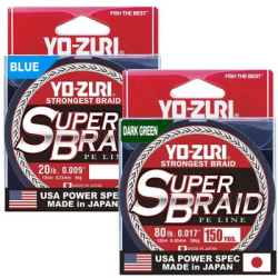 Шнуры плетеные YO-Zuri