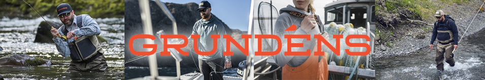 Grundens Eat Your Words DWR HD Hoodie, Black Salmon Graphic