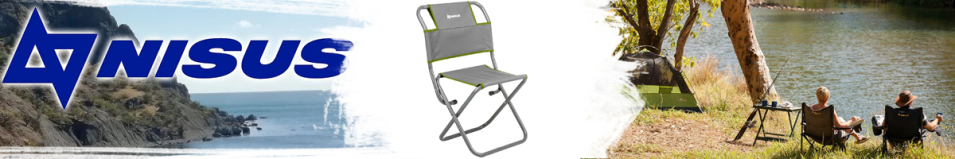 Nisus (T-N-TC-400.22s-GR) Стул туристический со спинкой