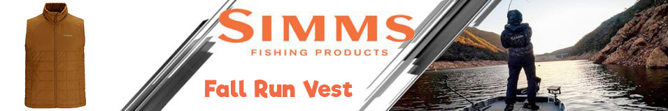 Simms Fall Run Vest '21, Bronzeback