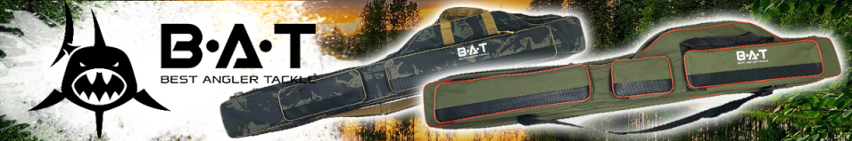 BAT Чехол 3 секции + 2 кармана под катушку