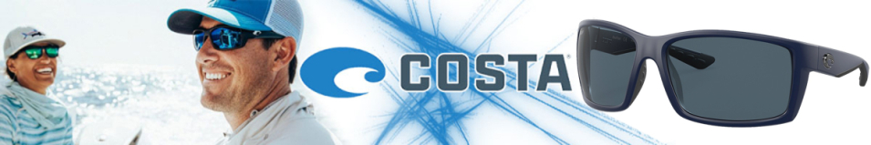 Costa Reefton 580P (Matte Dark Blue/ Gray, Large)