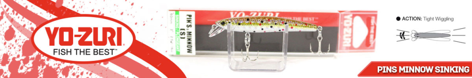 Yo-Zuri Pins Minnow Sinking F1165