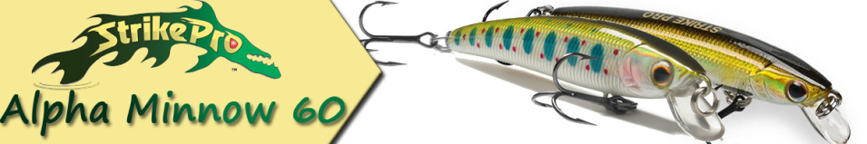 Strike Pro Alpha Minnow 60 Suspend (JL-034SP)