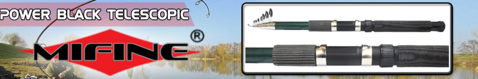 Mifine Power Black Telescopic