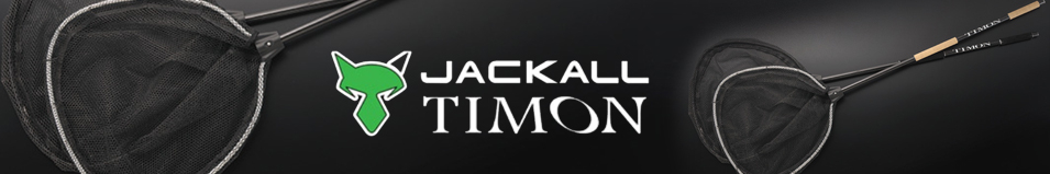 Jackall Timon T-connection Landing Net #Black