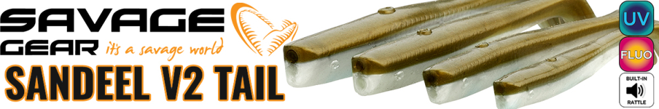 Savage Gear Sandeel V2 Tail 140