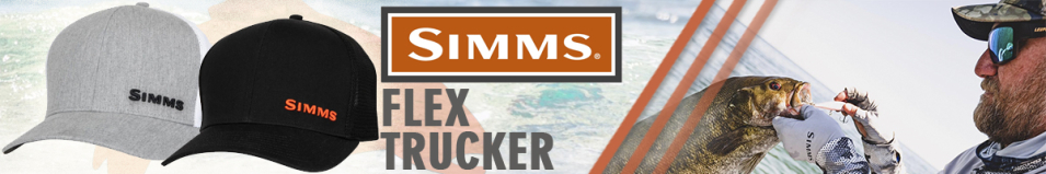Simms Flex Trucker, Heather Grey