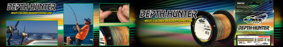 Power Pro Depth Hunter Multicolor 100m 
