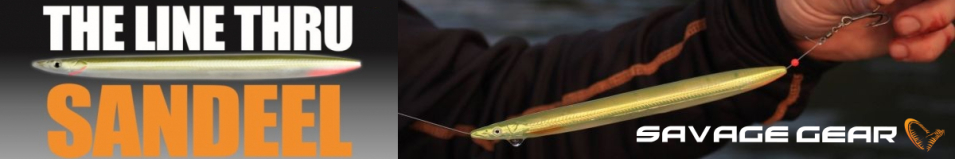 Savage Gear Line Thru Sandeel 125