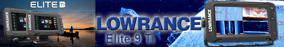 Lowrance Elite-9Ti Mid/High/TotalScan