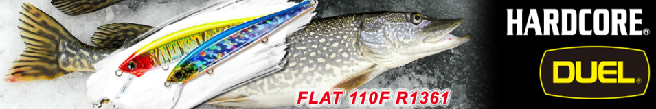 Duel Hardcore Minnow Flat 110F R1361