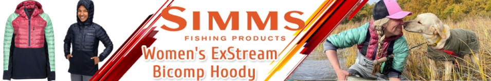 Simms Women's ExStream Bicomp Hoody '20, Garnet