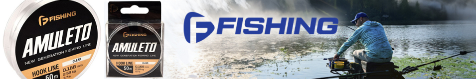 F-Fishing Amuleto Hook Line Clear 50m