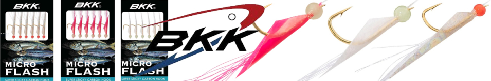 BKK Micro Flash NFA-01 (White natural fish skin + Green resin) Оснастка сабик