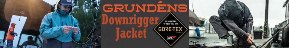 Grundens Downrigger Gore-tex Jacket, Burnt Orange