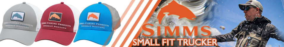 Simms Small Fit Trucker Rusty Red