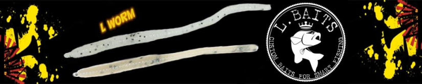L.Baits Worm 2.8