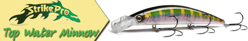 Strike Pro Top Water Minnow 130 (JL-158F)