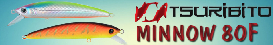 Tsuribito Minnow 80F