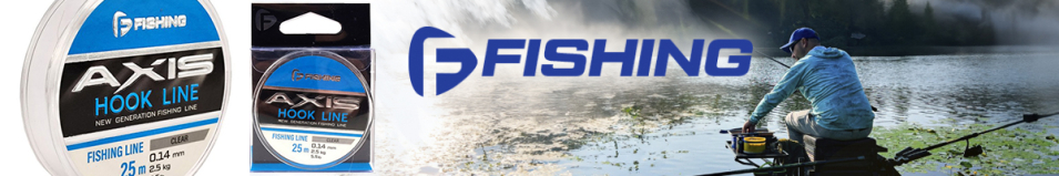 F-Fishing Axis Hook Line Clear 25m