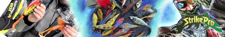 Strike Pro Guppie 14см 7,6гр. Хвост силиконовый