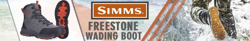 Simms Freestone Wading Boot - Rubber, Gunmetal