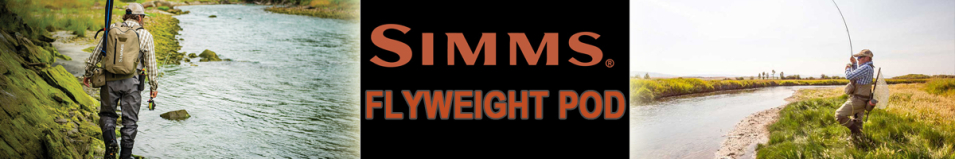 Simms Flyweight Small Pod, Tan