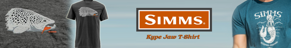 Simms Kype Jaw T-Shirt Charcoal Heather