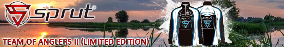 Sprut Team of Anglers II (Limited Edition) Black/White/Blue