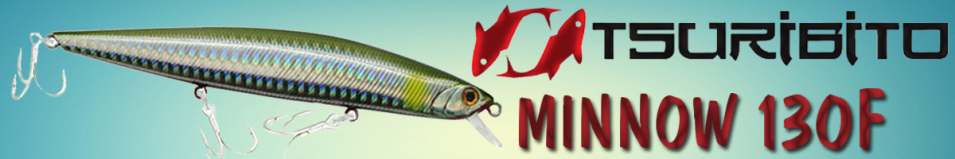 Tsuribito Minnow 130F