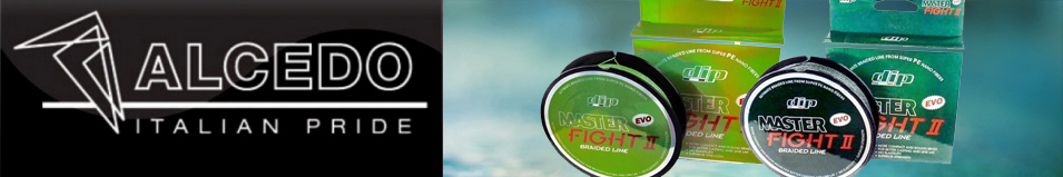 Alcedo Dip Master Fight II Braid Fluo Green 100м