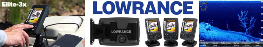 Lowrance Elite-3x All-Season Fishfinder Pack with 83/200