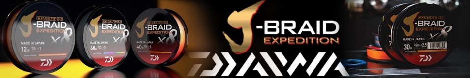 Daiwa J-Braid Expedition × 8E 300m Multi Color