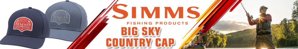Simms Big Sky Country Cap, Admiral Blue
