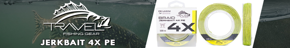 Travel Jerkbait 4x PE 100m