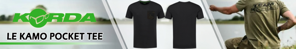 Korda LE Kamo Pocket Tee Black
