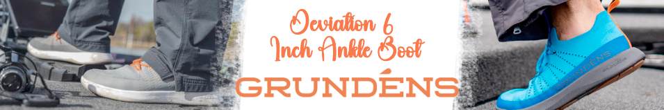 Grundens Deviation 6 Inch Ankle Boot, Smoke