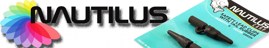 Nautilus Safety Lead Clips With Tail Rubber