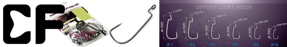 Crazy Fish Offset Joint Hook