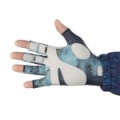 Перчатки без пальцев Aquatic ПЧ-09 (цвет Camo Blue, размер L/XL)