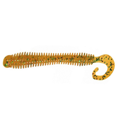 Силиконовые приманки Русская Фишка Тополь, Креветка 6 см (Цвет 5, Пиво)