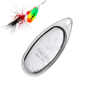 Блесна вращающаяся Mikado Focus №5 - серебро/00